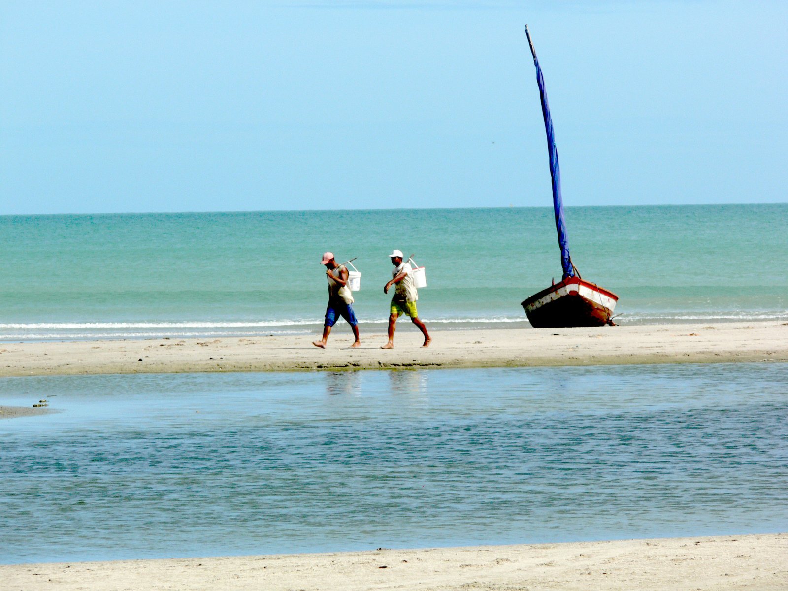 Coastal landscape near the Lençóis Maranhenses region