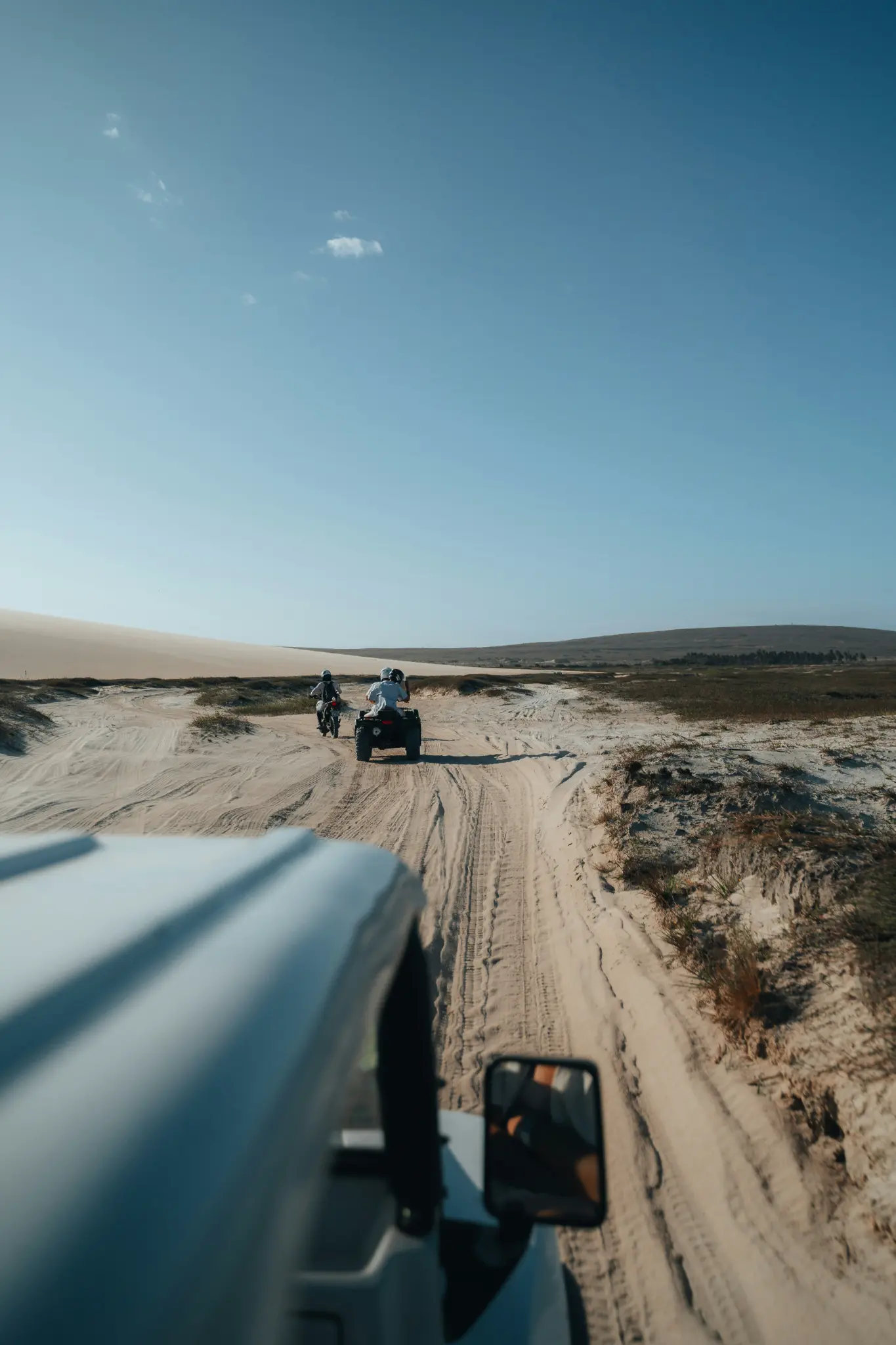 A 4x4 journey through the sandy trails of the Route of Emotions